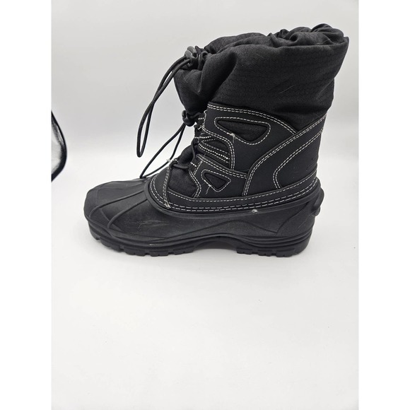 Totes Jason‎ Blk Boys' Weather Boots Black Size 6M - Picture 7 of 10